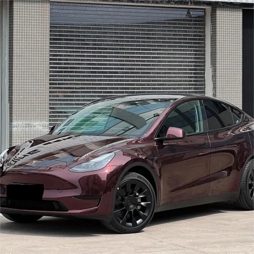 Gloss Metallic Black Rose Car Vinyl Wrap PET reviewed by