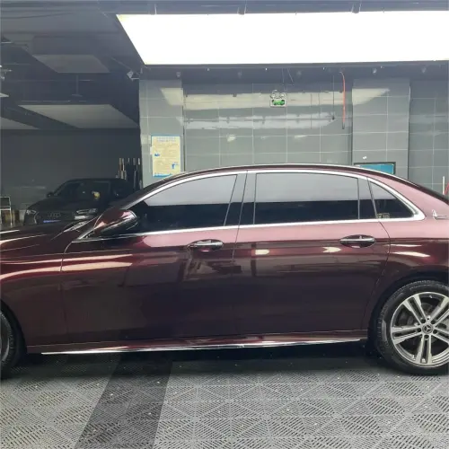 Gloss Metallic Black Rose Car Vinyl Wrap review 