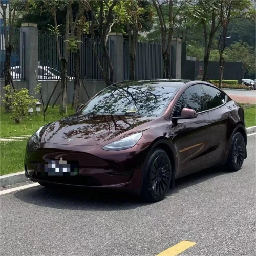 Gloss Metallic Black Rose Car Vinyl Wrap PET reviewed by