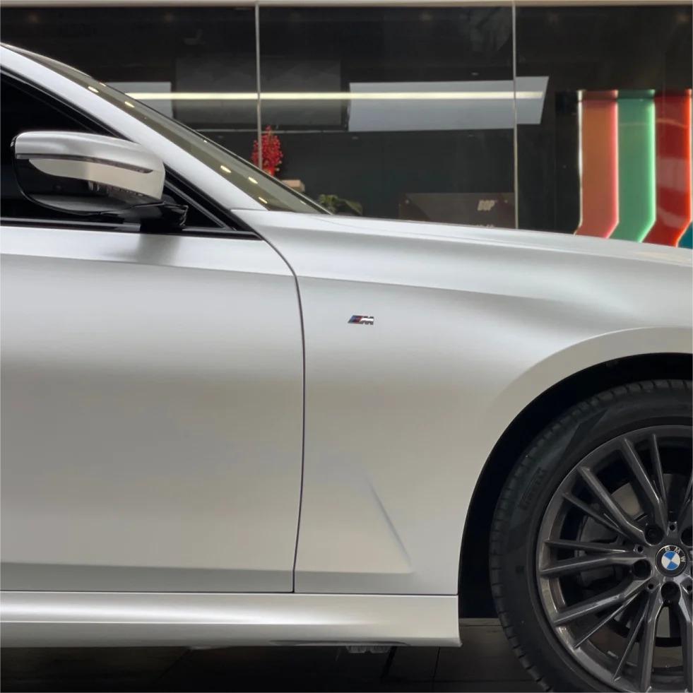 Satin Ceramic White Car Vinyl Wrap review White 04