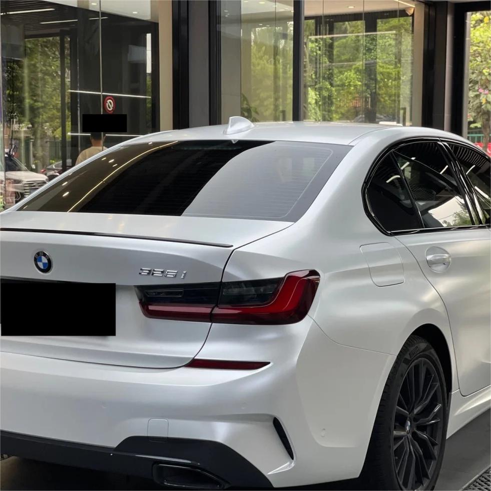 Satin Ceramic White Car Vinyl Wrap review White 05