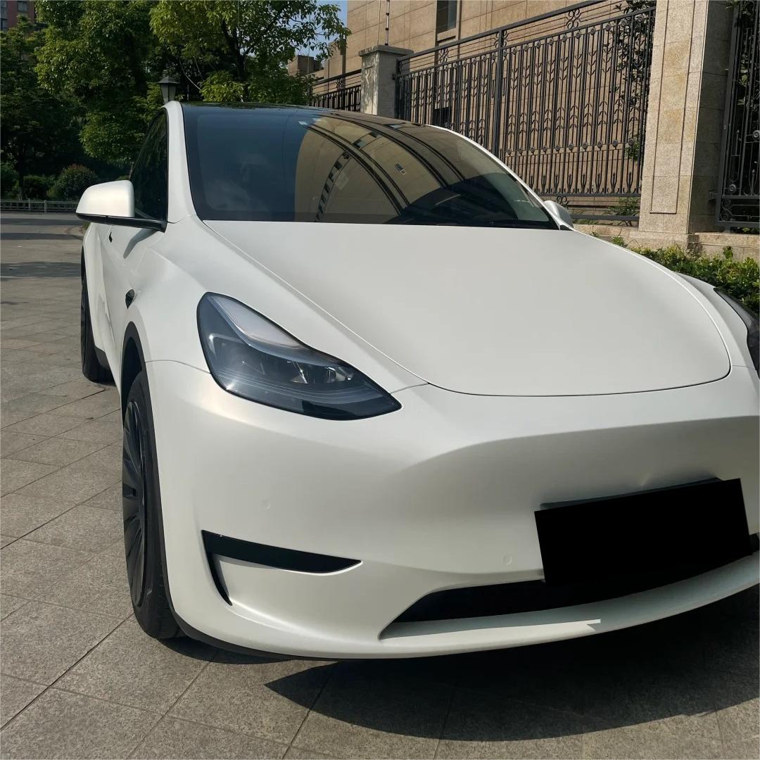 Satin Ceramic White Car Vinyl Wrap review Unlike 01