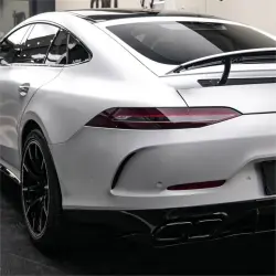 Satin Ceramic White Car Vinyl Wrap review Aesthetic 02
