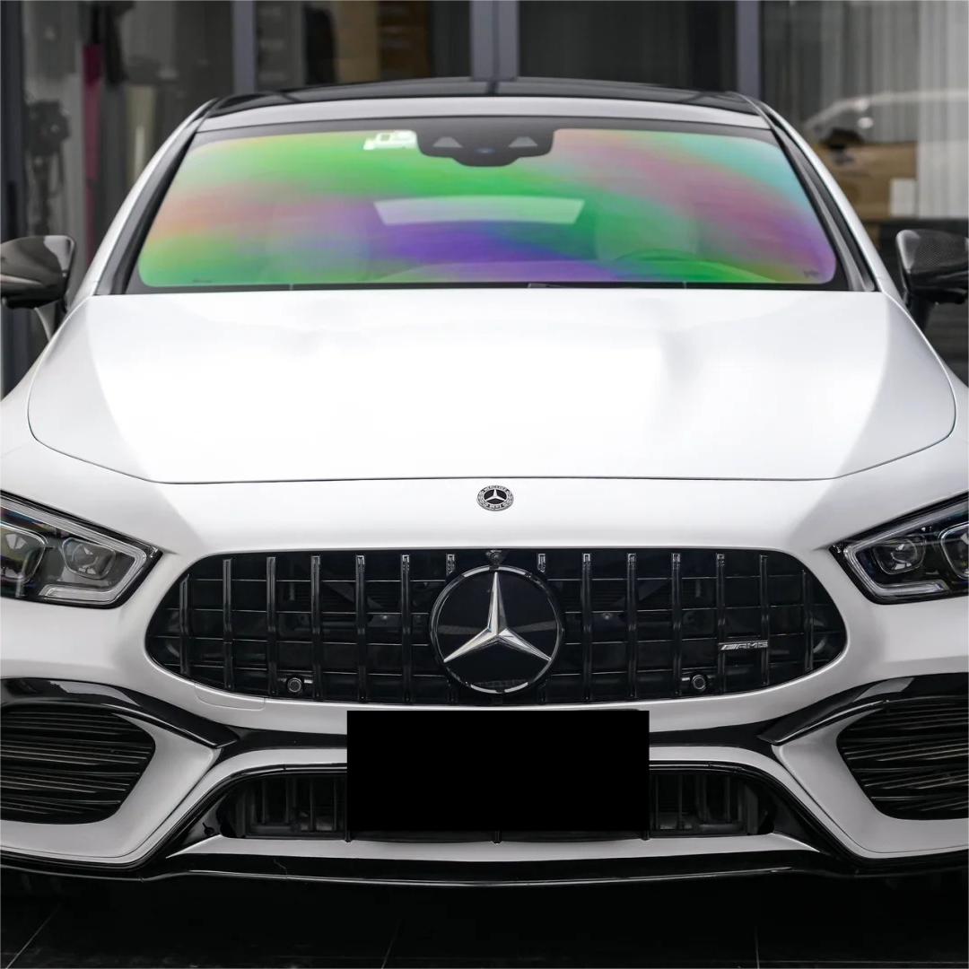 Satin Ceramic White Car Vinyl Wrap review Aesthetic 00