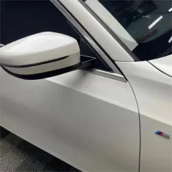 Satin Ceramic White Car Vinyl Wrap review Received 04