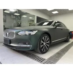 Matte Emerald Green Car Vinyl Wrap BWM I3 review Arkon 01
