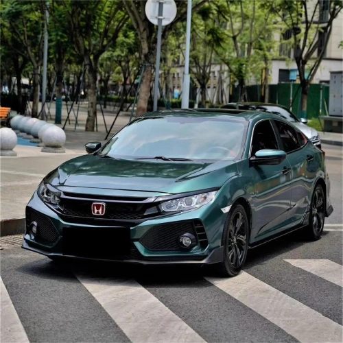 Gloss Metallic Forest Green Car Vinyl Wrap Audi review 