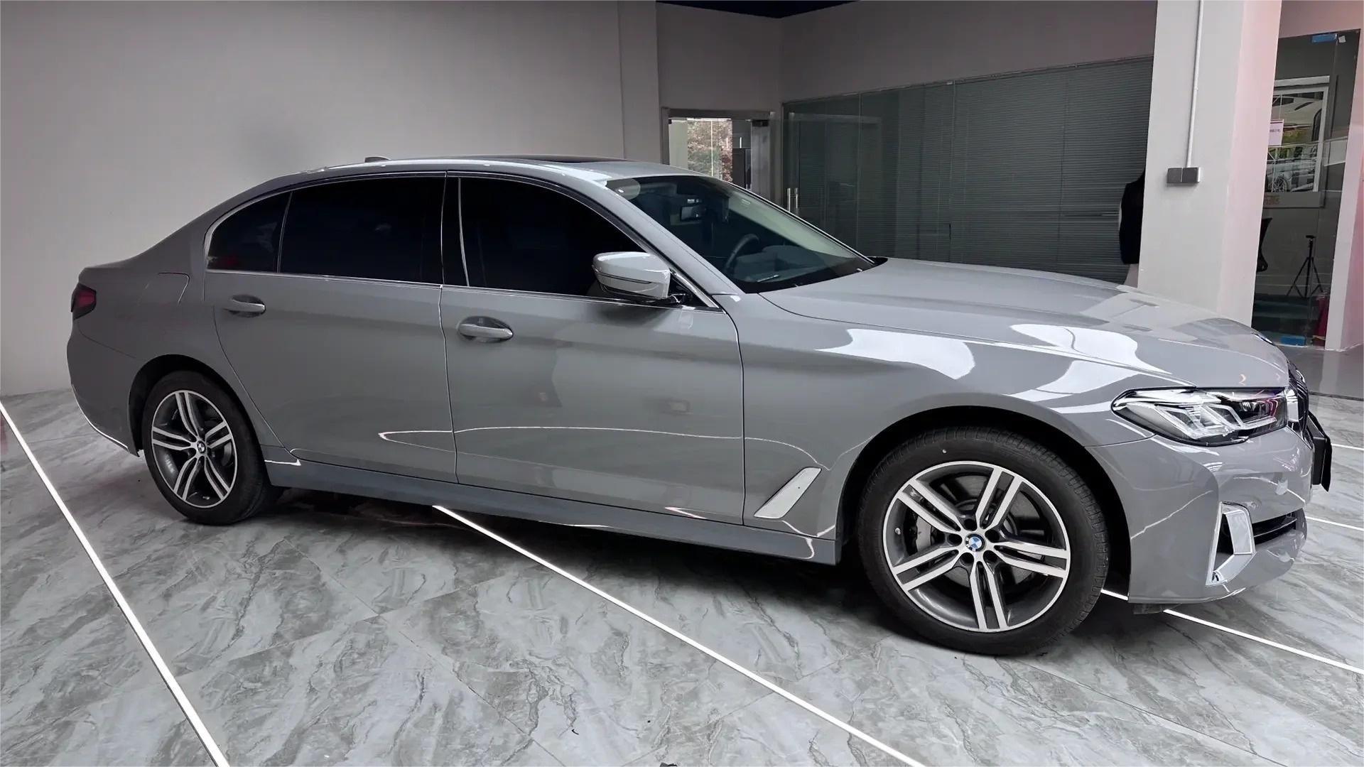 BMW Nardo Grey Car Vinyl Wrap PET review marvin