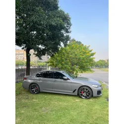 BMW Nardo Grey Car Vinyl Wrap PET review Brisa H.