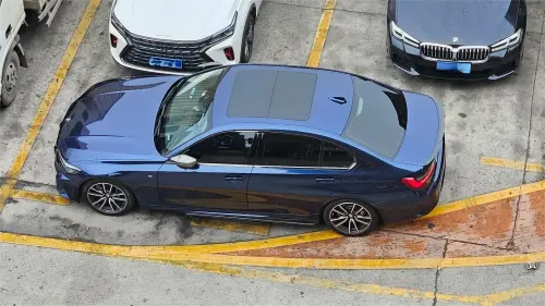 Gloss Metallic Tanzanite Blue Car Vinyl Wrap PET review 