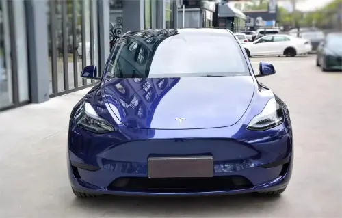 Gloss Metallic Tanzanite Blue Car Vinyl Wrap PET review 