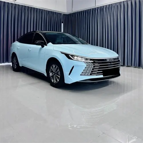 Gloss Ice Blue Car Vinyl Wrap PET review 