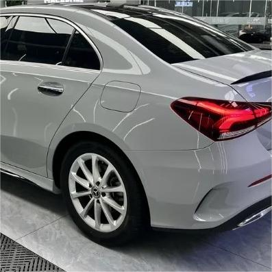 Gloss Light Nardo Grey Car Vinyl Wrap PET review Product 01