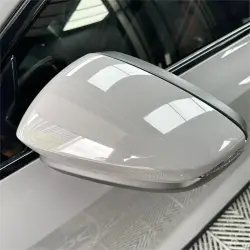 Gloss Light Nardo Grey Car Vinyl Wrap PET review Respond 04