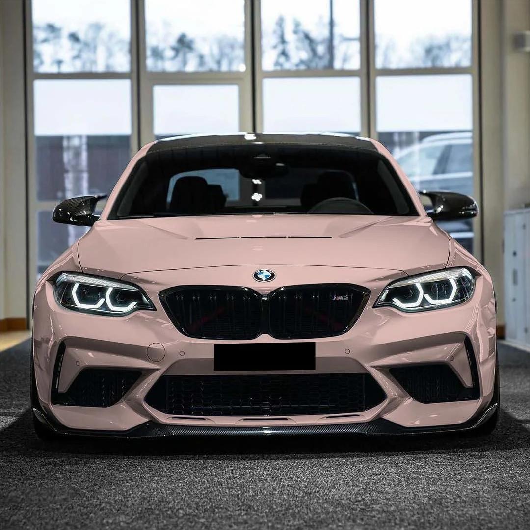 Gloss Pearl Baby Pink Car Vinyl Wrap PET review Everything 00