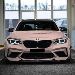 Gloss Pearl Baby Pink Car Vinyl Wrap PET review Everything 01