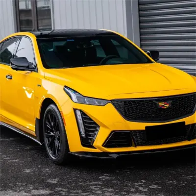 Gloss Sunflower Yellow Car Vinyl Wrap review Quality 00