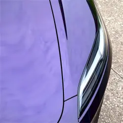 Gloss Metallic Midnight Purple Car Vinyl Wrap BMW  review Purple 01