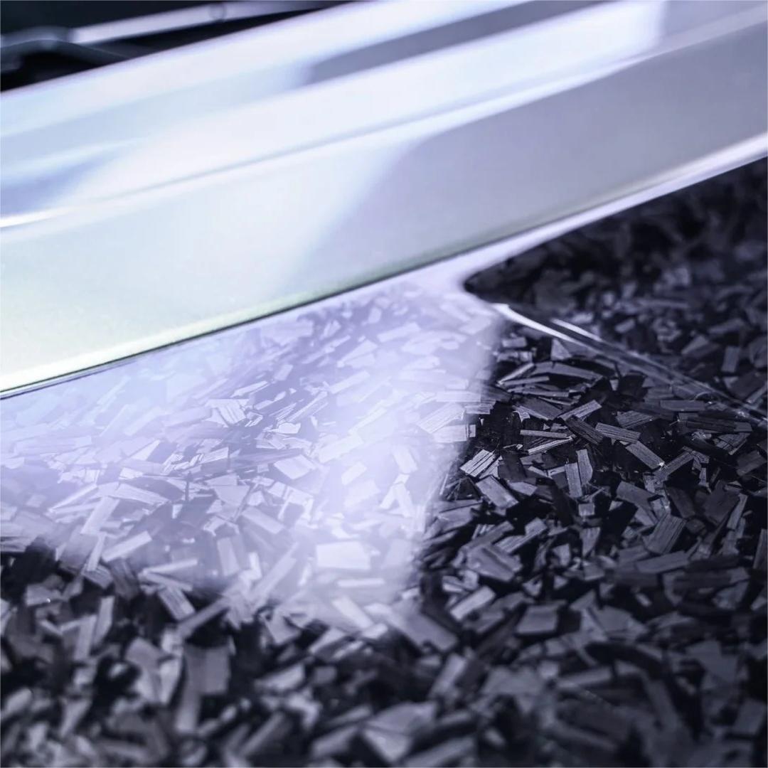 Gloss Black Forged Carbon Car Vinyl Wrap PET review Paint 01