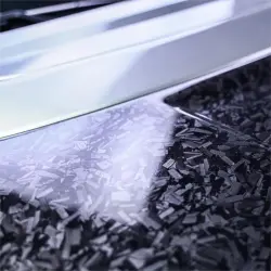 Gloss Black Forged Carbon Car Vinyl Wrap PET review Paint 02