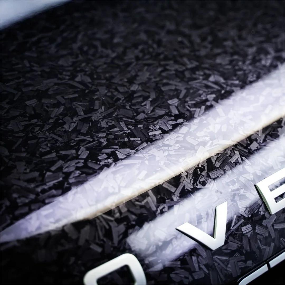 Gloss Black Forged Carbon Car Vinyl Wrap PET review Paint 03