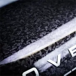 Gloss Black Forged Carbon Car Vinyl Wrap PET review Paint 04