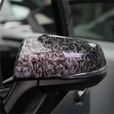 Gloss Black Forged Carbon Car Vinyl Wrap PET review Around 00