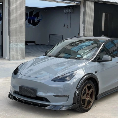 Gloss Light Slate Grey Car Vinyl Wrap PET reviewed by