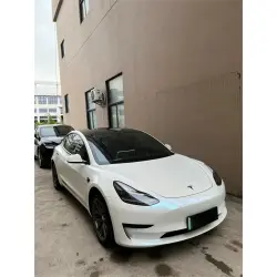 Gloss Metallic Chameleon Diamond Blue White Car Vinyl Wrap review Sam 01