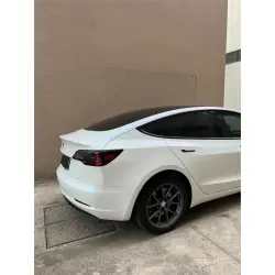 Gloss Metallic Chameleon Diamond Blue White Car Vinyl Wrap review Sam 03