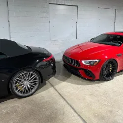 Gloss Ferrari Red Car Vinyl Wrap Sale review Stick 03