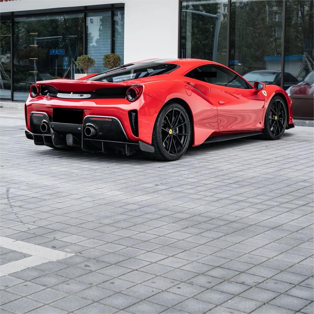 Gloss Ferrari Red Car Vinyl Wrap PET review Highly 00