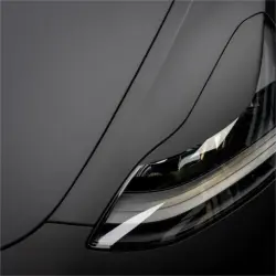 Ultra Matte Casting Black Car Vinyl Wrap Tesla  BMW review Simply 02