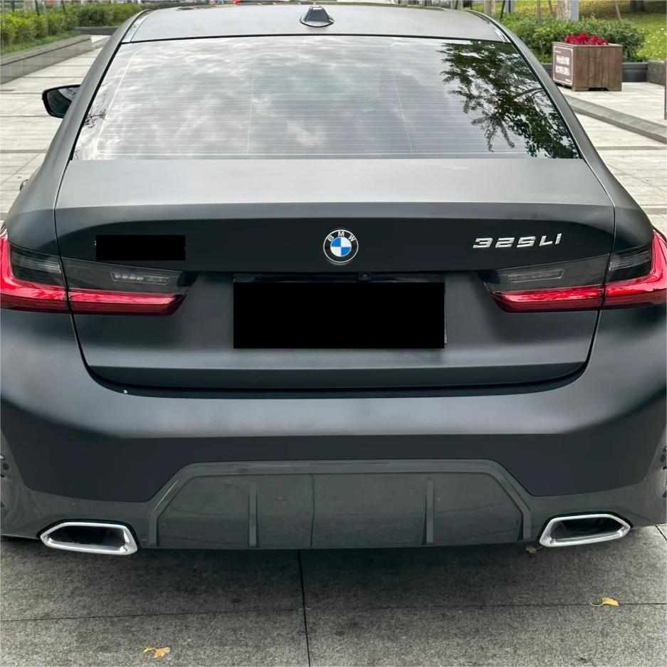 Ultra Matte Black Car Vinyl Wrap Tesla BMW PET review Photos 03