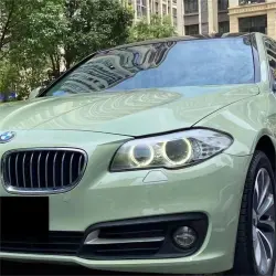 Gloss Light Khaki Green Car Vinyl Wrap Mercedes Benz review Finally 02