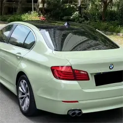 Gloss Light Khaki Green Car Vinyl Wrap Mercedes Benz review Finally 05