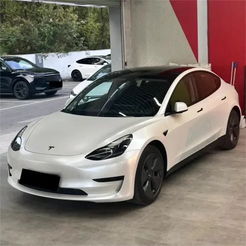 Satin Ceramic White Car Vinyl Wrap review 