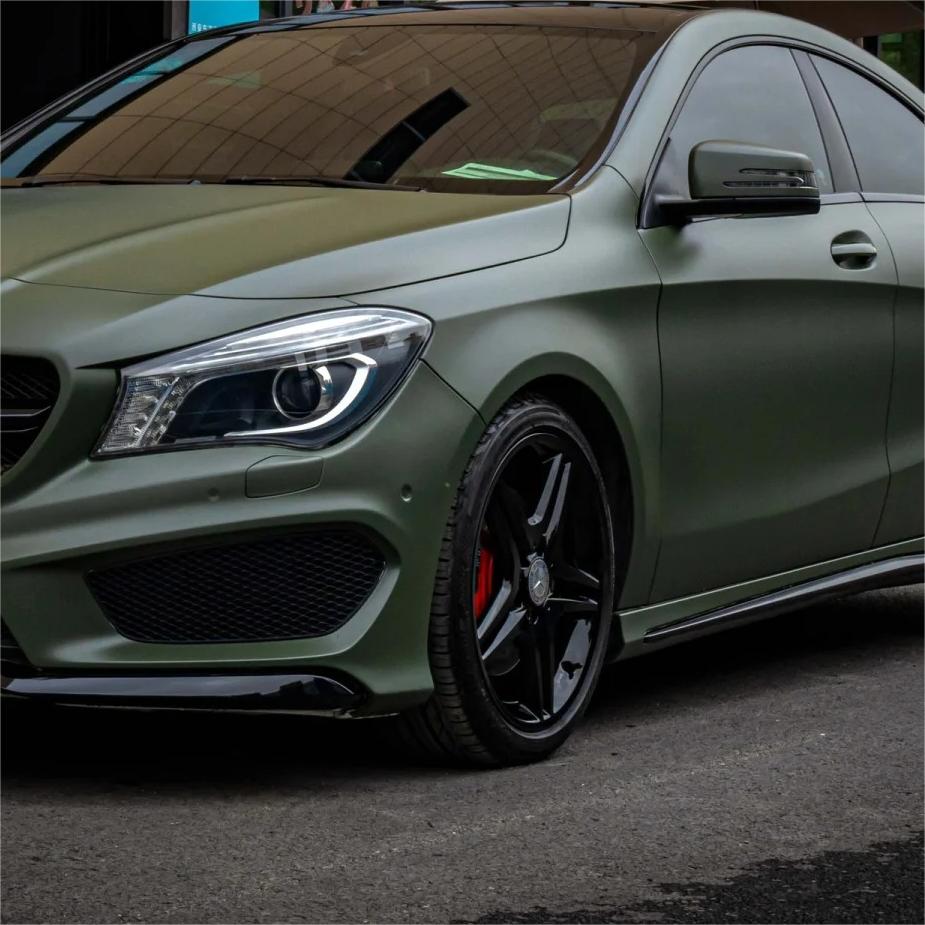 Matte Satin Ceramics Military Green Car Vinyl Wrap review Term