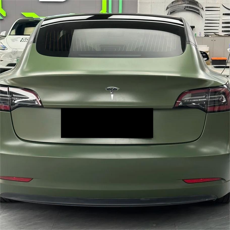 Matte Satin Ceramics Military Green Car Vinyl Wrap review Previous 04