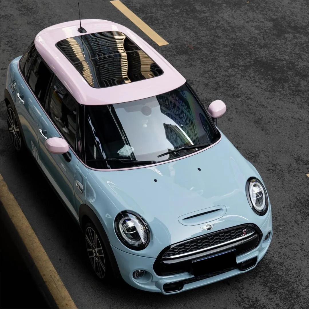 Gloss Meissen Blue Car Vinyl Wrap PET review Monkey 00