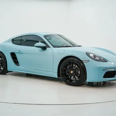 Gloss Meissen Blue Car Vinyl Wrap PET review Would 01