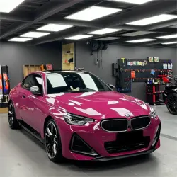 Gloss Ruby Star Car Vinyl Wrap PET review Pigment 01