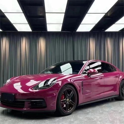 Gloss Ruby Star Car Vinyl Wrap PET reviewed by