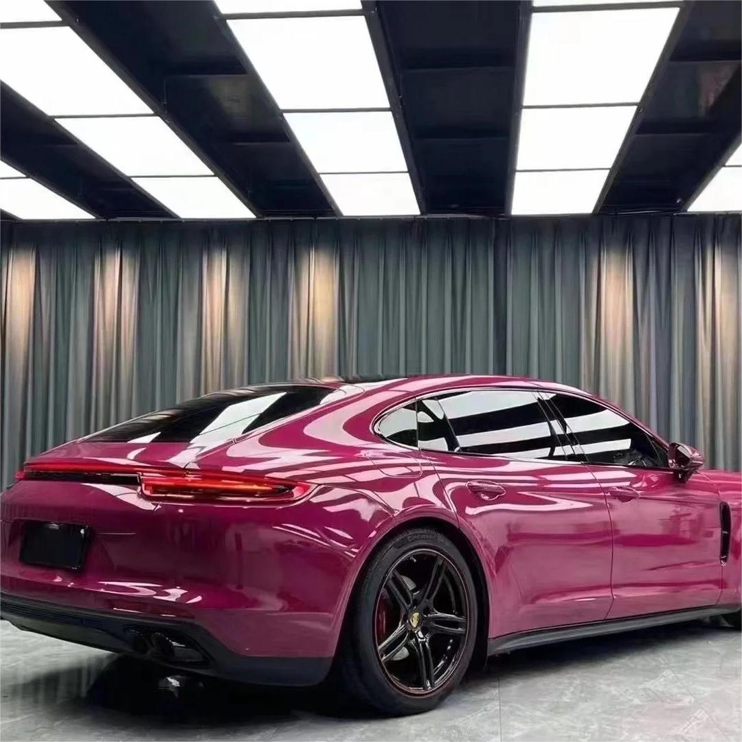 Gloss Ruby Star Car Vinyl Wrap PET review Elephant 01