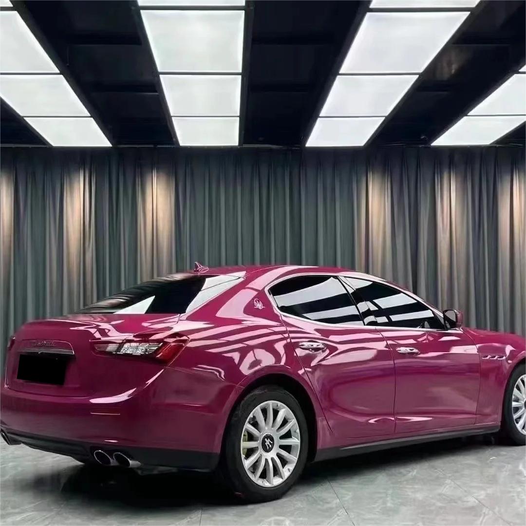 Gloss Ruby Star Car Vinyl Wrap PET review Elephant 03