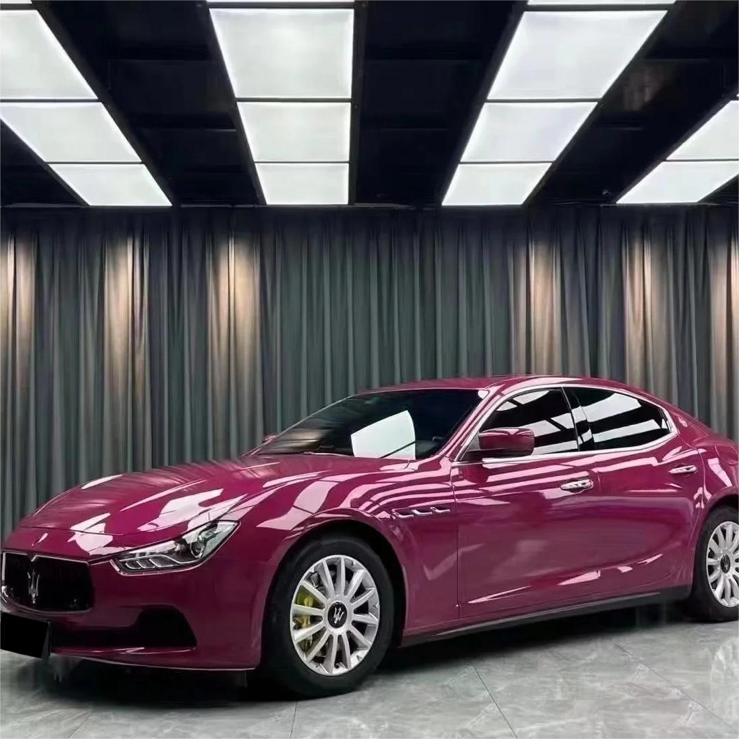 Gloss Ruby Star Car Vinyl Wrap PET review Elephant 02