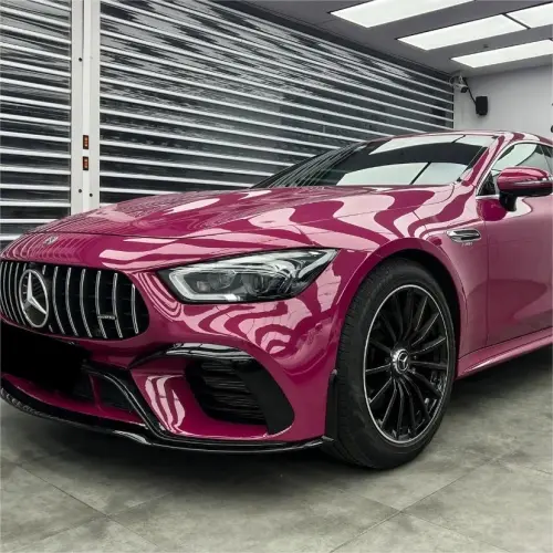 Gloss Ruby Star Car Vinyl Wrap PET review 