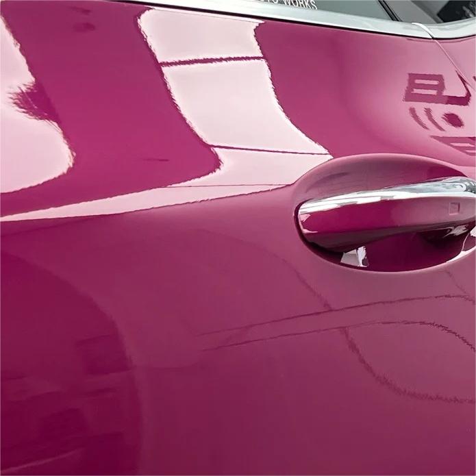 Gloss Ruby Star Car Vinyl Wrap PET review Second 02