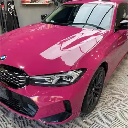 Gloss Ruby Star Car Vinyl Wrap PET review Panda 04