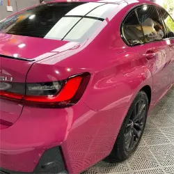 Gloss Ruby Star Car Vinyl Wrap PET review Panda 05
